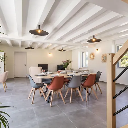 Renove Proche Plages, Parking, Jardin Privatif, Terrasse Sud-est - Fr-1-306-1315 別荘 Machecoul